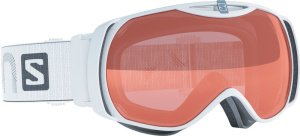 Lyžiarske okuliare Salomon XTEND S ACCESS White/Low Light Tonic Orange 377779