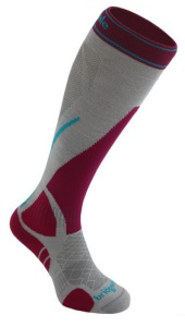 Ponožky Bridgedale Vertige Light 001 silver / pink