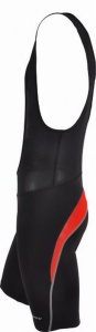 Pánske cyklistické nohavice Silvini Alvo MP356 black-red