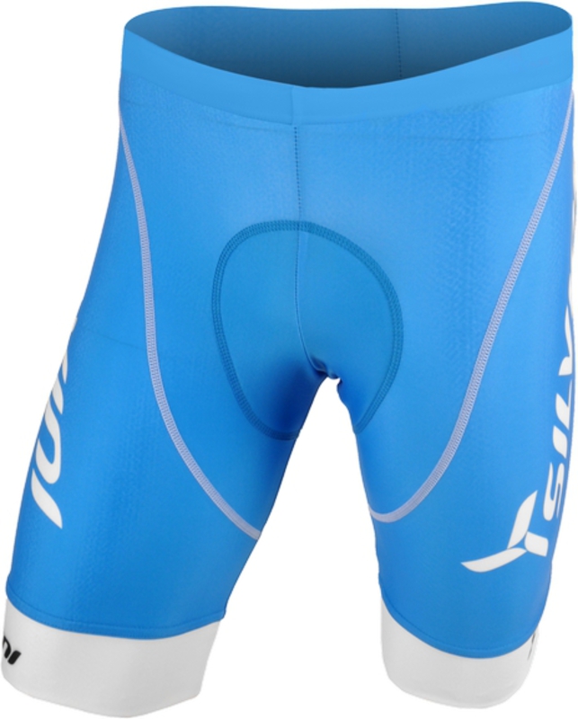 Dámske cyklistické nohavice Silvini Team WP261 blue