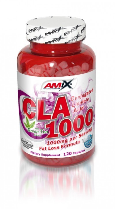 Redukcia hmotnosti Amix CLA 1000 + Green Tea cps.