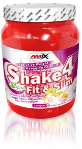 Redukcia hmotnosti Amix Shake 4 Fit & Slim pwd.