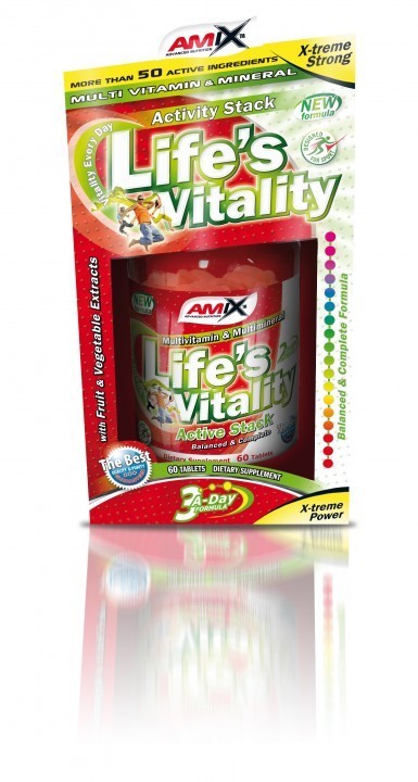 Amix Life ‚s Vitality Active Stack 60 tablet BOX