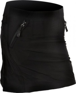 Dámska cyklistická sukňa Silvini Invia WS378 black