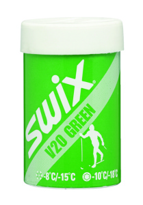 Bežecký vosk Swix pevný vosk V 20 zelený