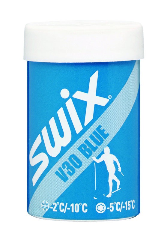 Bežecký vosk Swix pevný vosk V 30 modrý