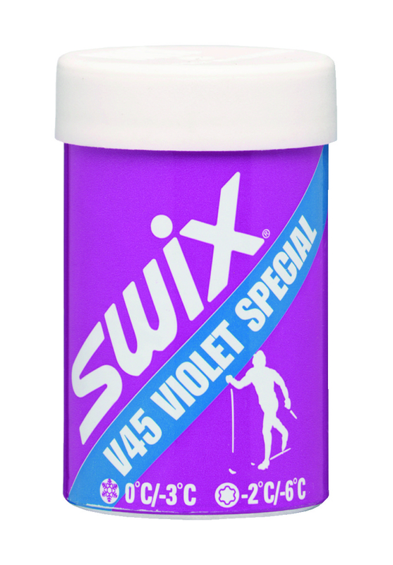Bežecký vosk Swix pevný vosk V 45 fialový special