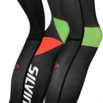 Cyklistické návleky na nohy Silvini Tubo-Team UA450 black