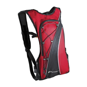 BUFFALO – cyklistický a športové batoh červený 2l , vodeodolný