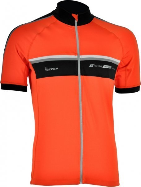 Pánsky cyklistický dres Silvini Accrone MD454 orange