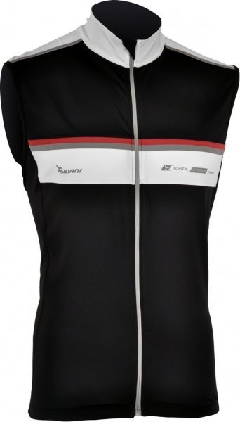 Pánsky cyklistický dres Silvini Adamello MD455 black