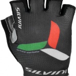 Detské cyklistické rukavice Silvini Team UA405 black