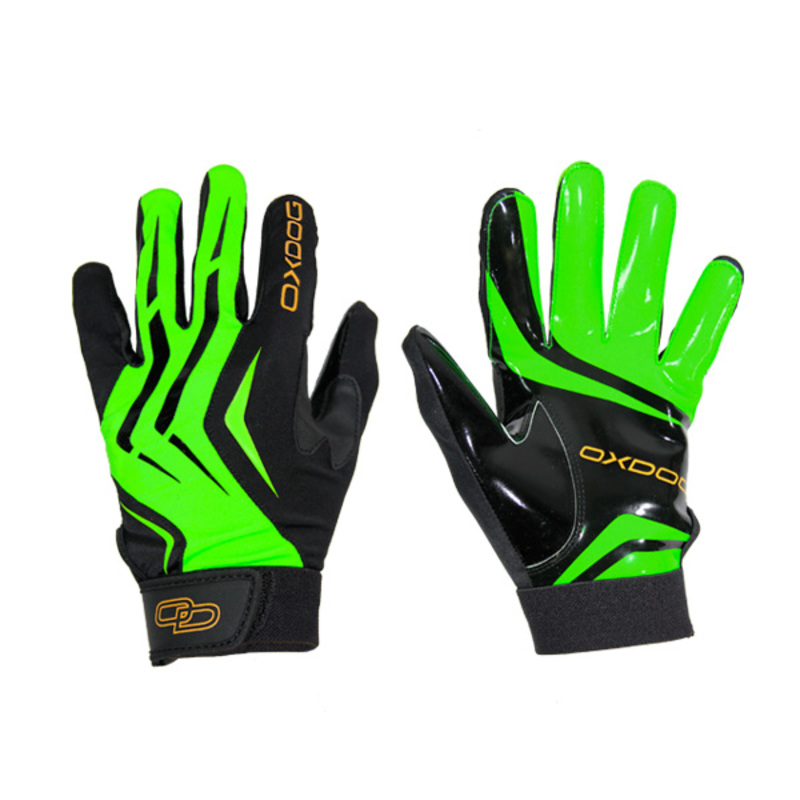 Brankárske rukavice Oxdog GATE GOALIE GLOVES green / black