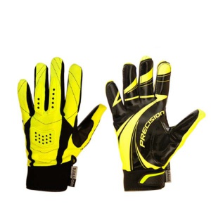 Brankárske rukavice PRECISION GOALIE GLOVES black / yellow senior