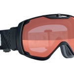Lyžiarske okuliare Salomon XTEND ACCESS Black/Lolight Tonic Orange 352012