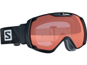 Lyžiarske okuliare Salomon XTEND ACCESS Black/Lolight Tonic Orange 352012