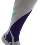 Ponožky Bridgedale Vertige Mid Women's 005 silver / purple