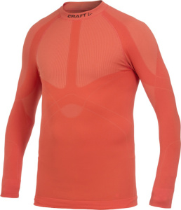 Tričko CRAFT Warm Crewneck 1901637-2560 – oranžová