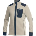 Mikina CRAFT Warm Jacket 1901673-2222 - béžová