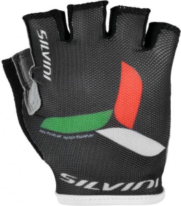 Pánske cyklistické rukavice Silvini Team UA262M black