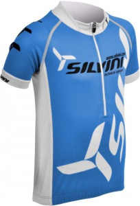 Juniorský cyklistický dres Silvini Team CD403 blue