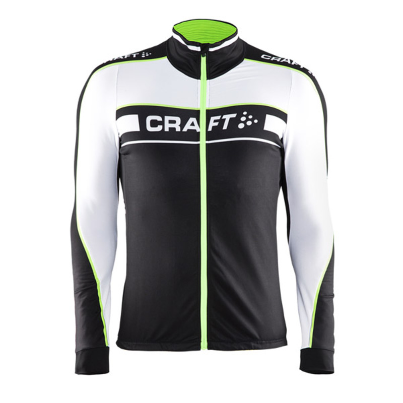 Cyklodres CRAFT Grand Tour LS 1902603-9810 – čierna sa zelenou