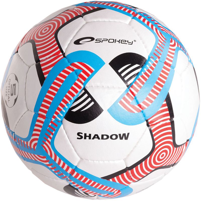Futbalový lopta Spokey SHADOW biely č.5