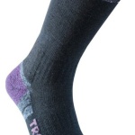 Ponožky Bridgedale WoolFusion Trail Women's 016 black / purple