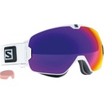 Lyžiarske okuliare Salomon Xmax Gecko White/Solar Infrared + Extra Lens 377891