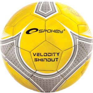 Futbalový lopta Spokey VELOCITY SHINOUT žltý č.5