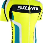 Pánsky cyklistický dres Silvini Lemmy MD603 neon-ocean