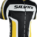 Pánsky cyklistický dres Silvini Lemmy MD603 black-yellow