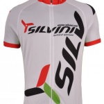 Pánsky cyklistický dres Silvini Team MD257 white