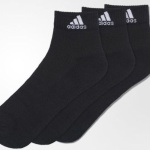 Ponožky adidas 3S Performance Ankle Half Cushioned 3p AA2286