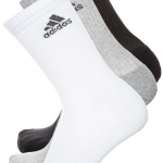 Ponožky adidas 3S Performance Crew Half Cushioned 3PP AA2299