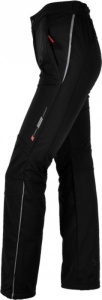 Dámske softshellové nohavice Silvini Mia WP319S black (skrátené)