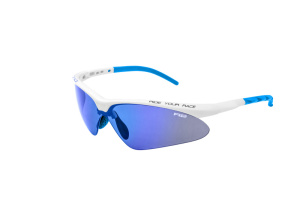 Športové slnečné okuliare R2 FLIP biele AT083B