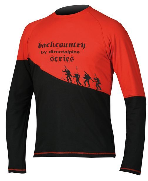 Tričko Direct Alpine BCS Shirt 1.0 black / red