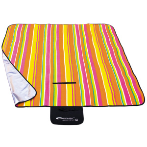 Pikniková deka Spokey Picnic Strips 130×150 cm farebný prúžok