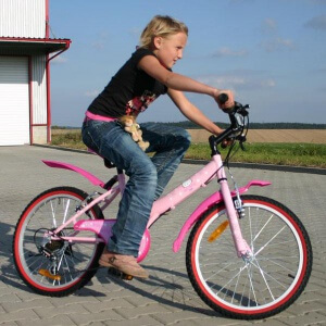 Dievčenský bicykel HELLO KITTY Lady 20“ (kvalitný oceľový rám)