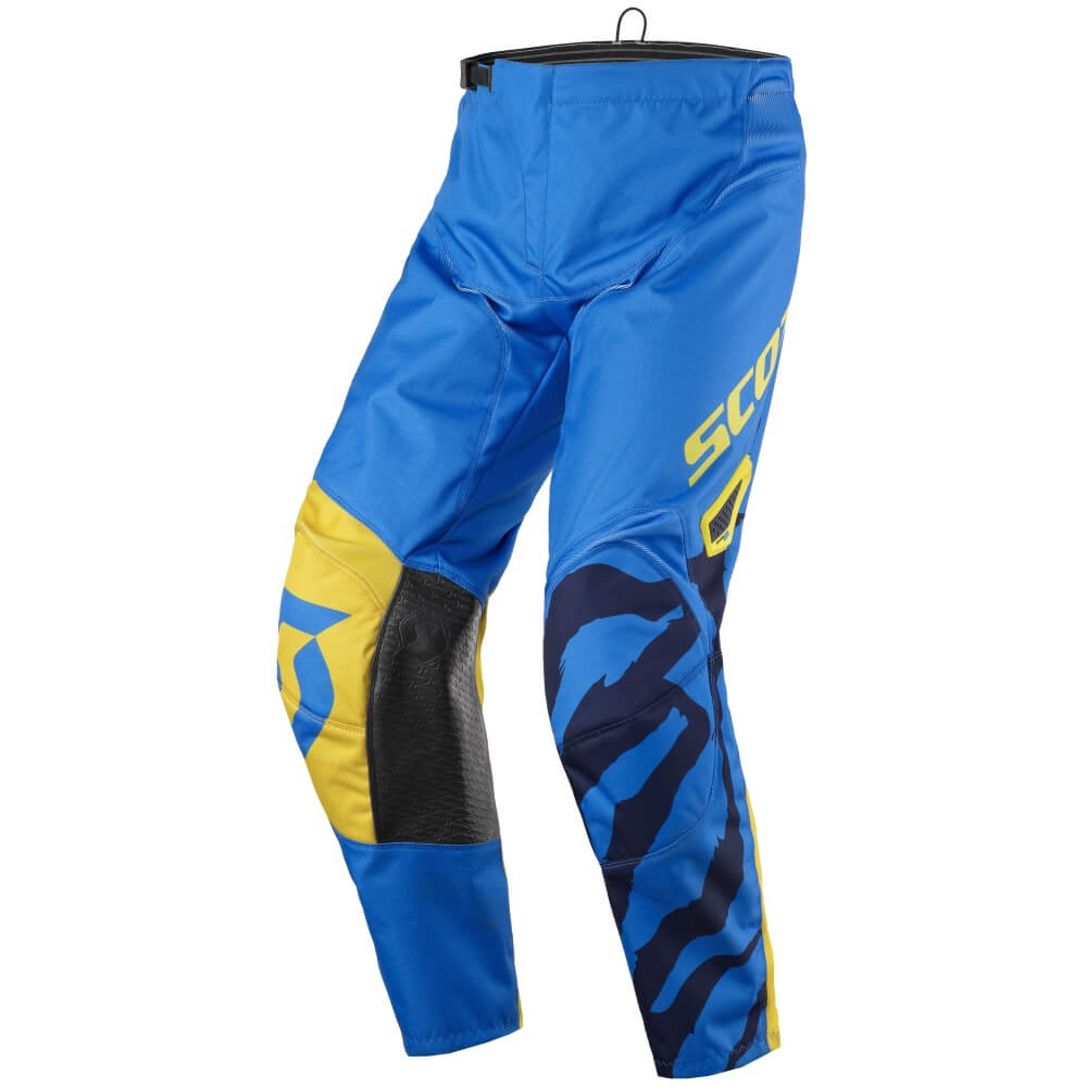 SCOTT 350 Race Kids blue-yellow – M (140)