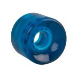 WORKER Průhledné kolečko na penny board 60*45 mm modrá