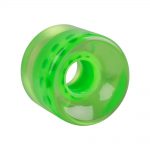 WORKER Průhledné kolečko na penny board 60*45 mm zelená