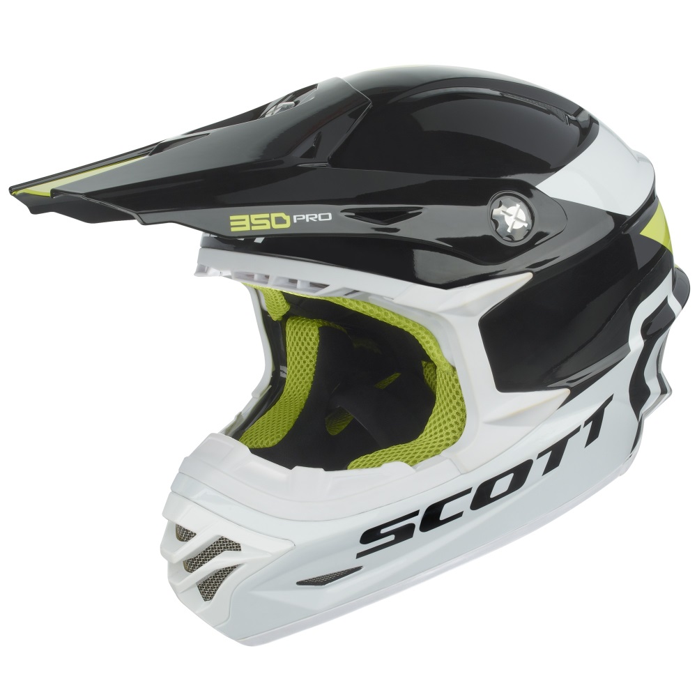 SCOTT 350 Pro Race čierno-zelená – XS (54)