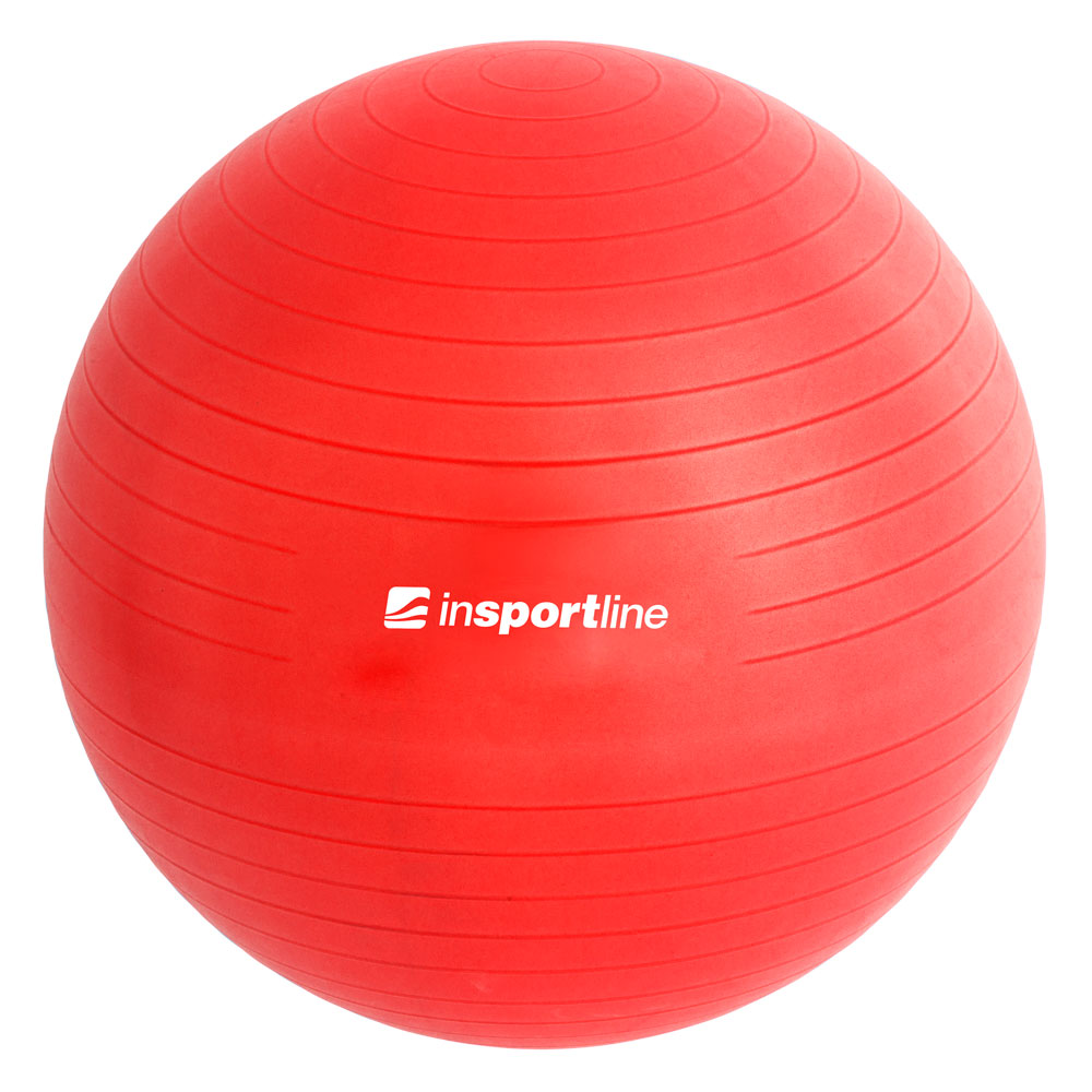 inSPORTline Top Ball 75 cm FIALOVA červená