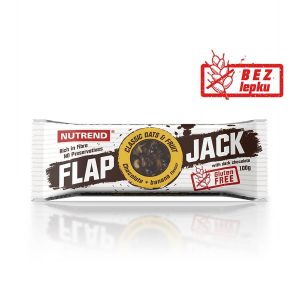 Nutrend FlapJack GLUTEN FREE 100g slivka+lieskový orech