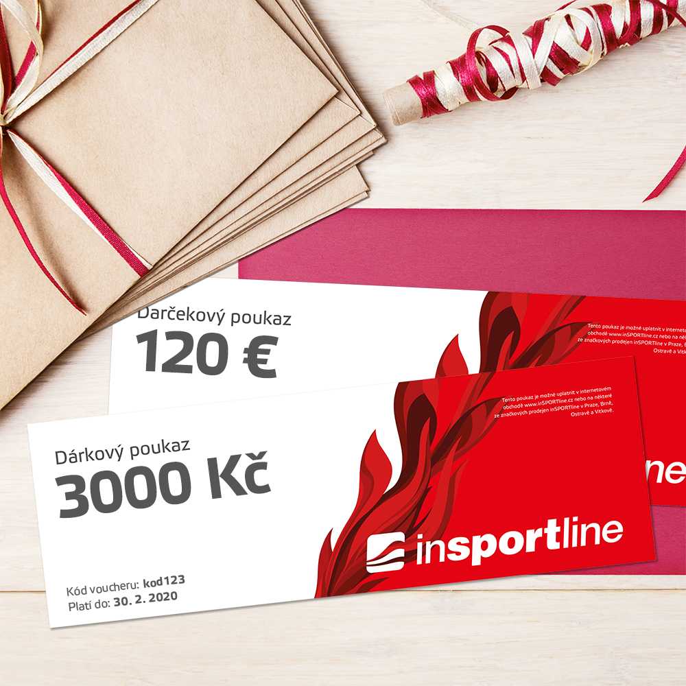 inSPORTlineNotEX Dárk poukaz3000 Kč