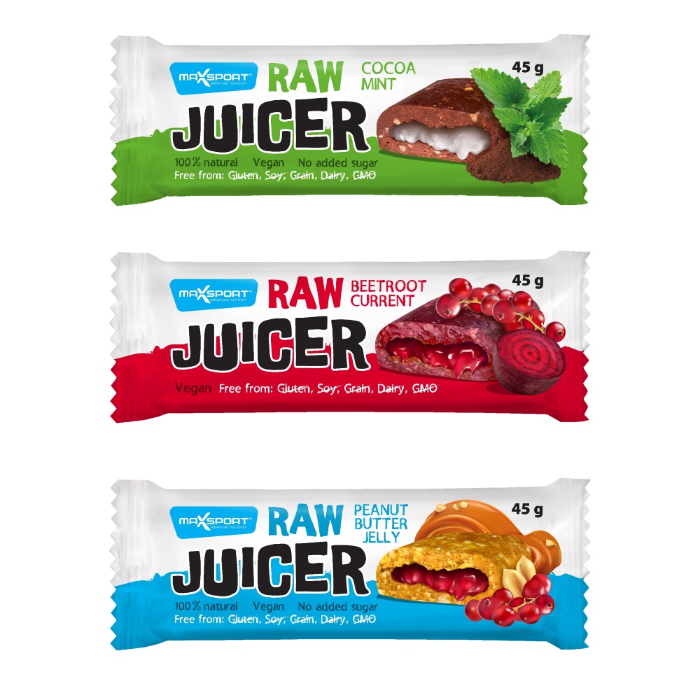 Max Sport Raw Juicer Peanut butter & jelly