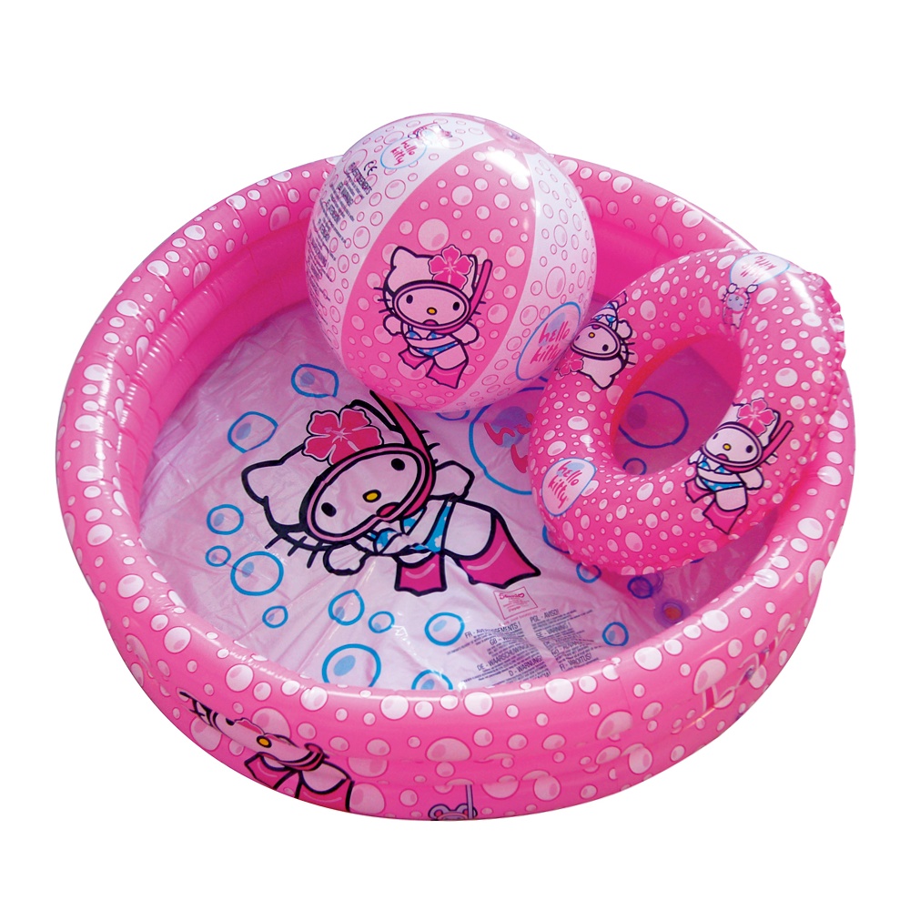 Hello Kitty Hello kitty set bazén, kruh a balón