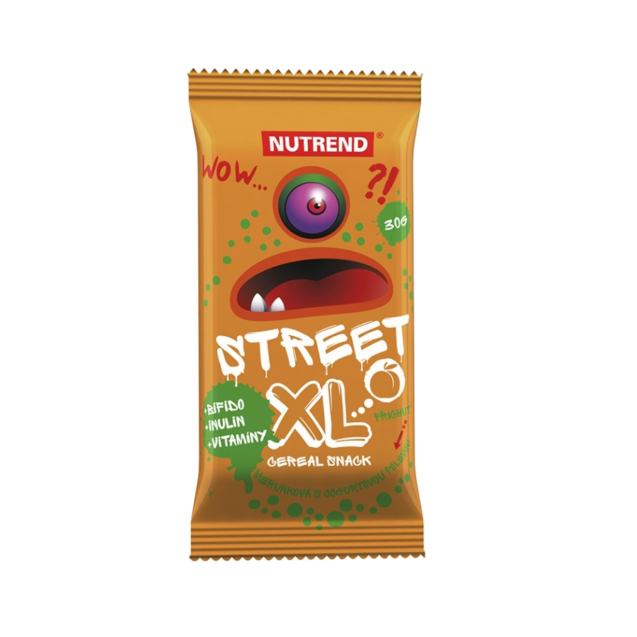 Nutrend Street XL marhuľa s jogurtovou polevou